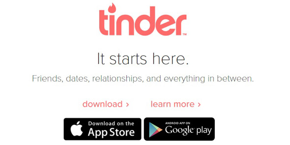 Screenshot of GoTinder.com